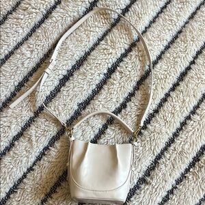 Zara Cream Crossbody Bag